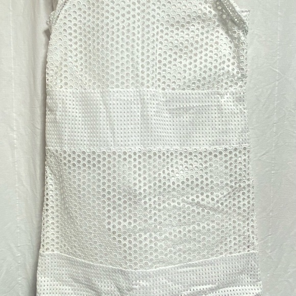Michael Kors White Eyelet Mini Dress - Picture 9 of 13